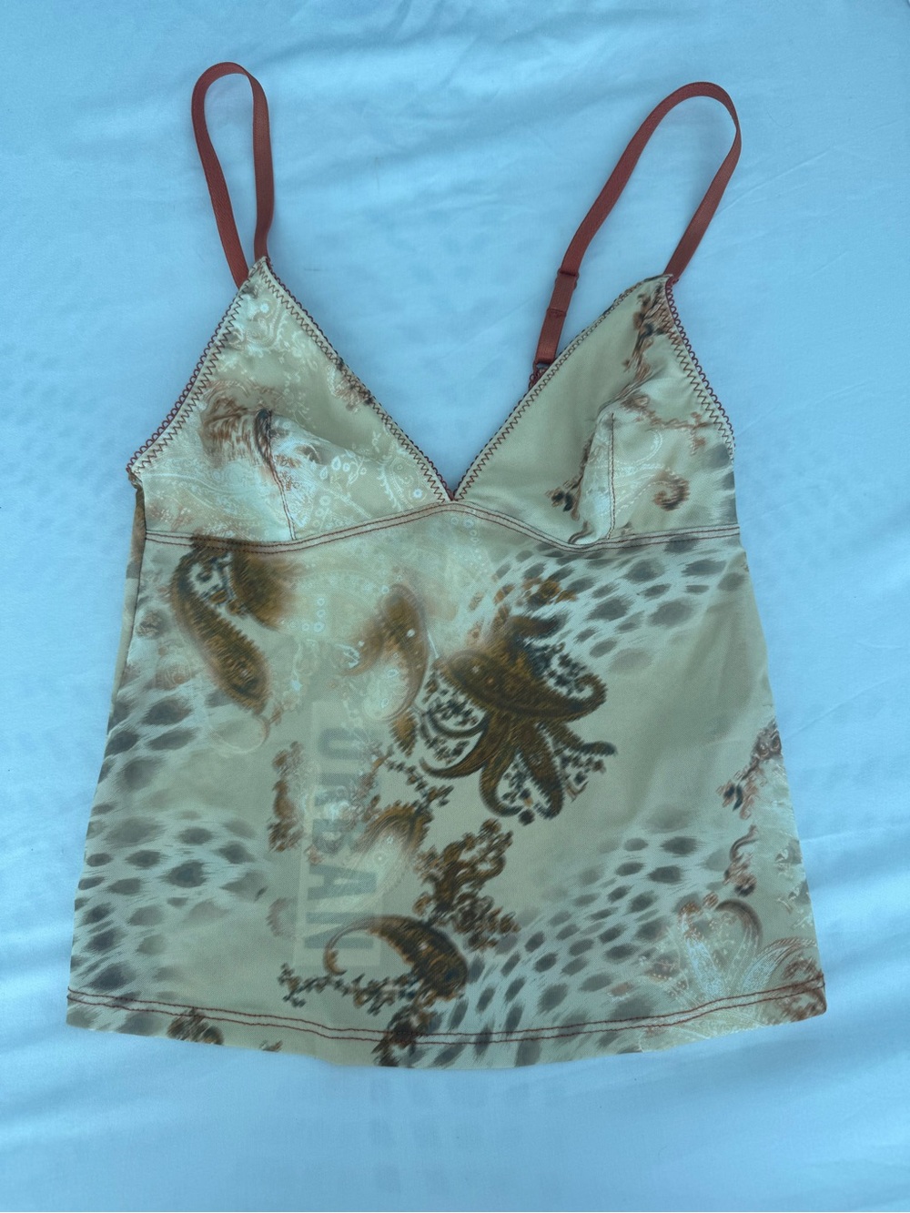 Urban Outfitters Floral Print Satin Cami Tank NWT
